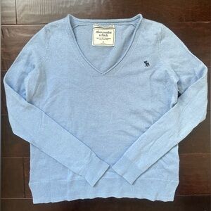 Abercrombie & Fitch Cashmere V-Neck Sweater